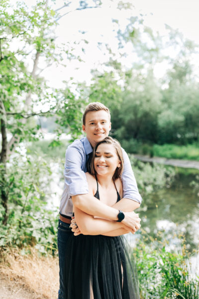 Lake Gregory summer engagement