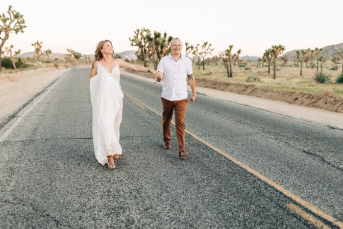 Joshua Tree summer elopement