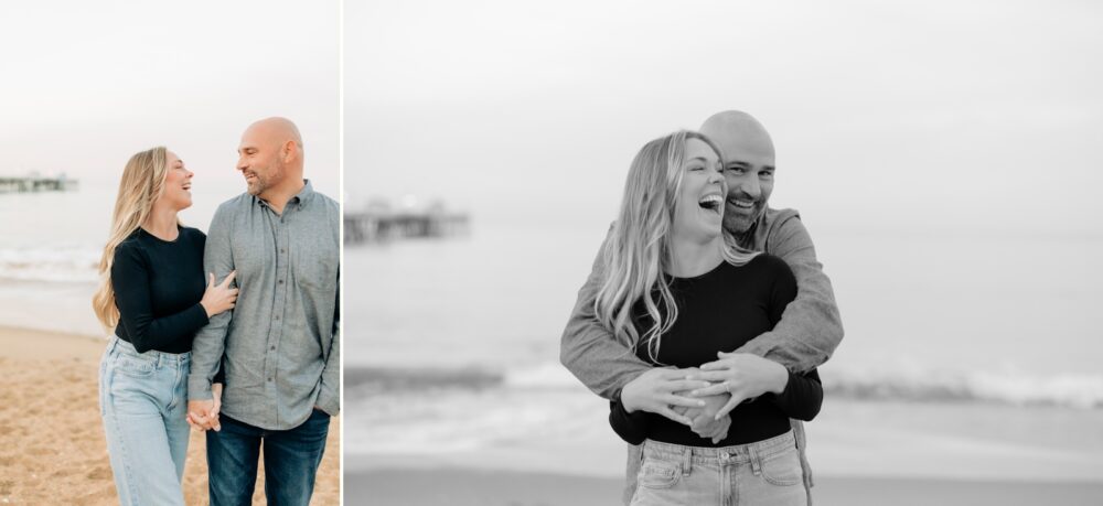 San Clemente sunrise engagement