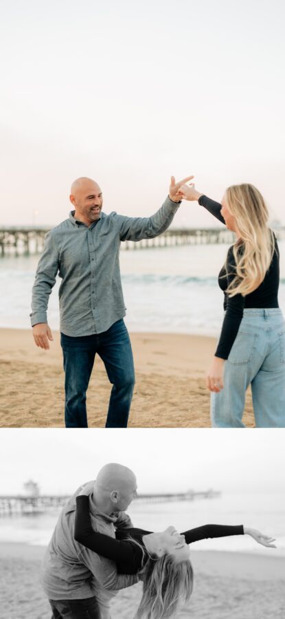 San clemente pier engagement