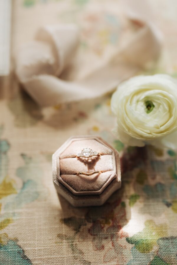 Wedding ring at wedding
