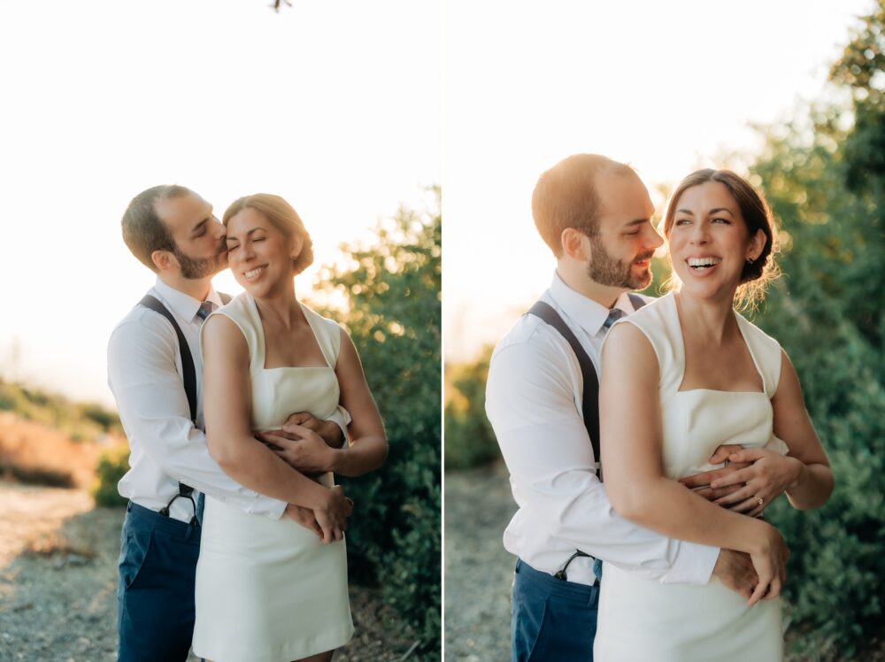 Look out point Idyllwild summer engagement