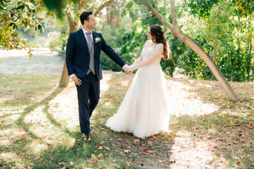 Fall wedding at Coto valley country club
