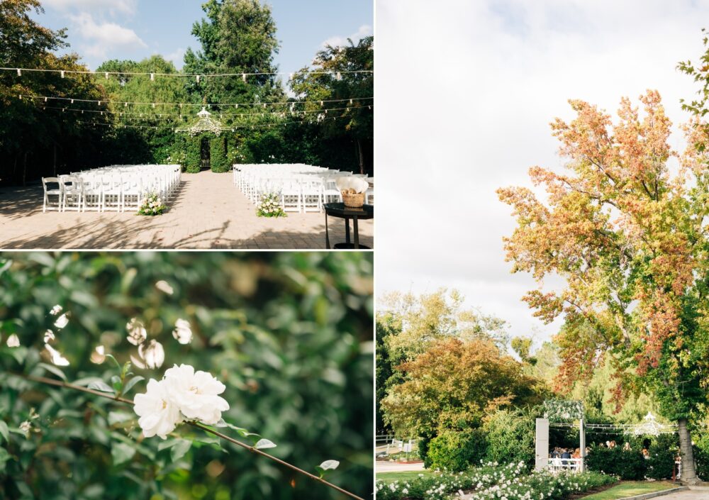 Fall wedding at Coto valley country club