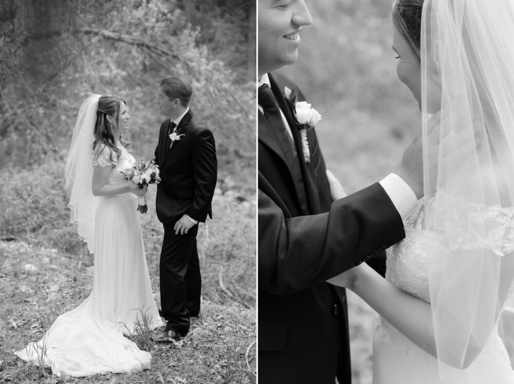 Silver Pines Lodge spring wedding