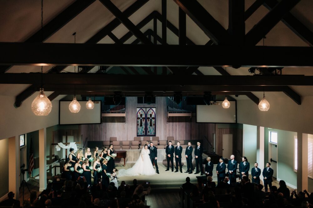 Covina church wedding