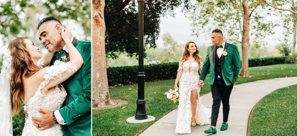 summer wedding at the summit house