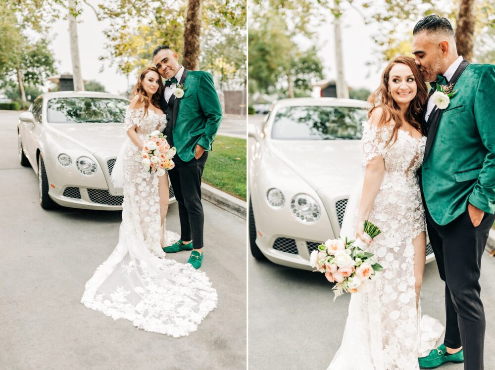 summer wedding at the summit house