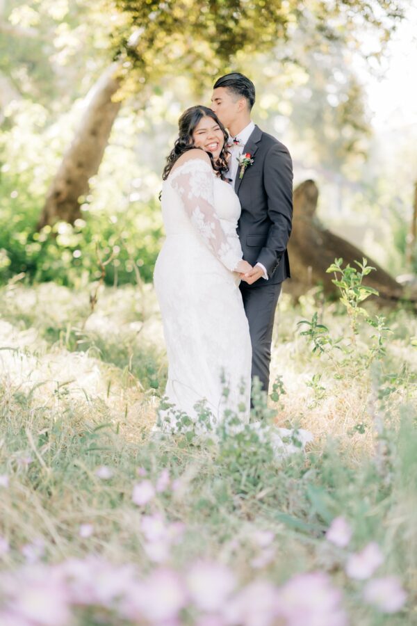 Spring wedding at the Homestead in Oak Glen