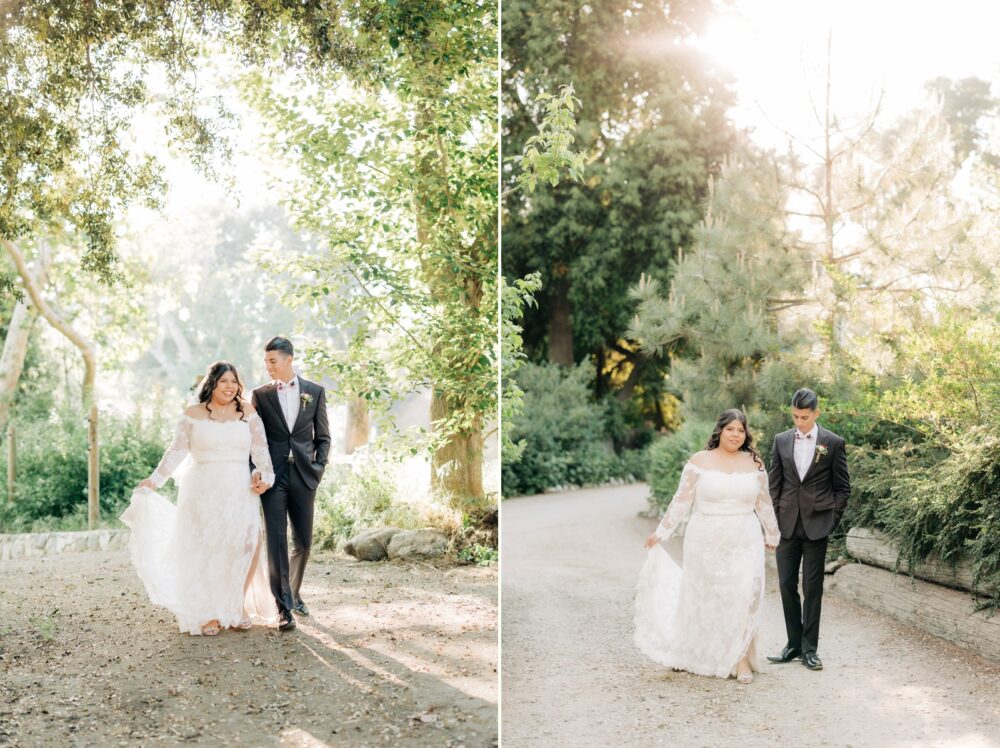 Spring wedding at the Homestead in Oak Glen