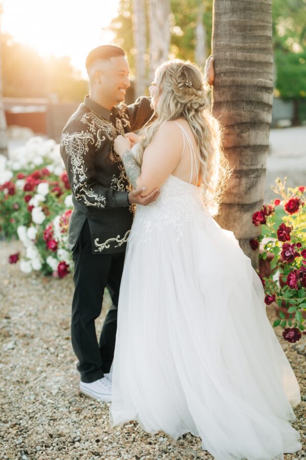 The Pond at Casey Orchard Redlands Spring Wedding