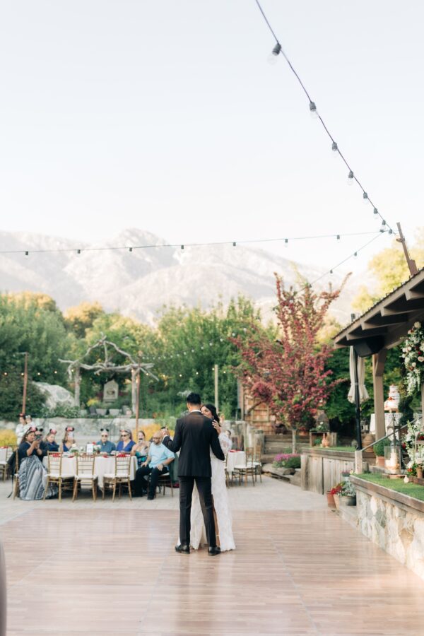 first dance at spring oak glen wedding