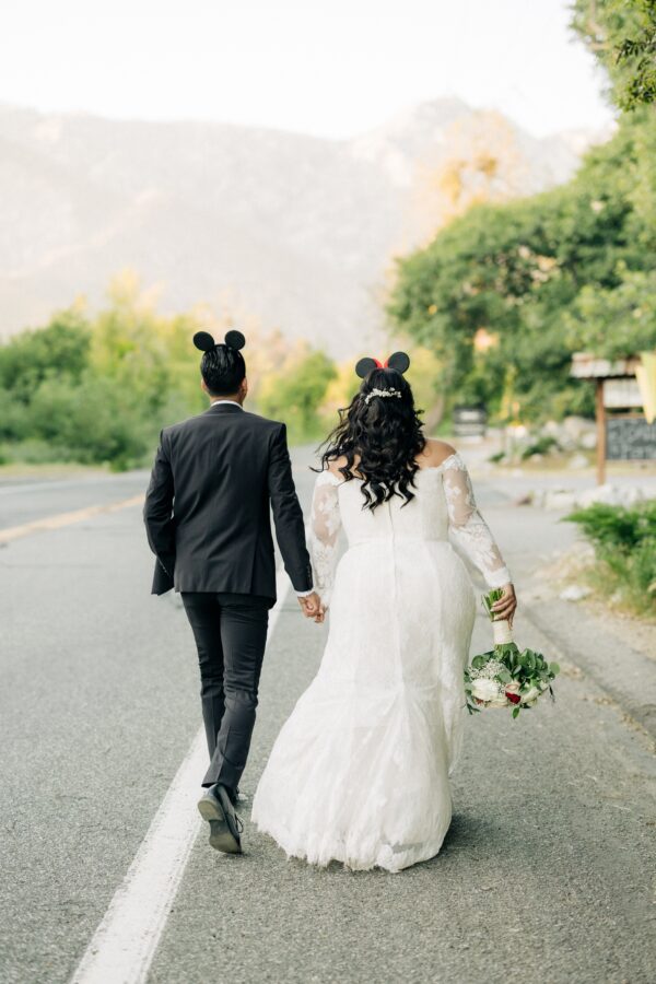 Spring wedding at the Homestead in Oak Glen