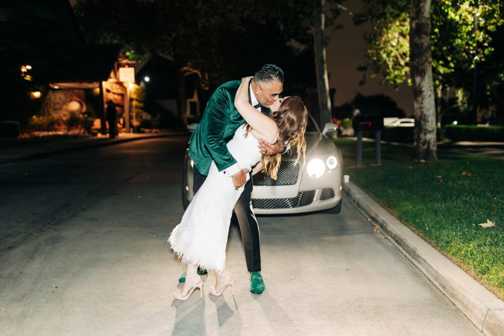 Bentley at the summit house wedding