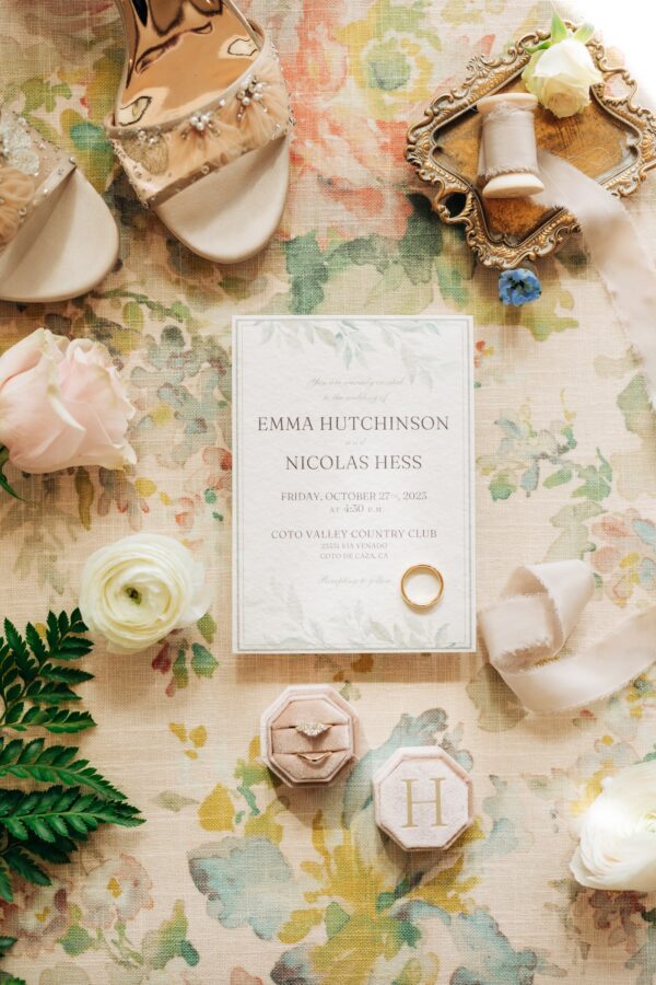 Details at Fall wedding