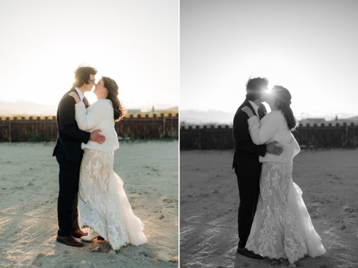 Hicksville trailer palace Joshua tree wedding