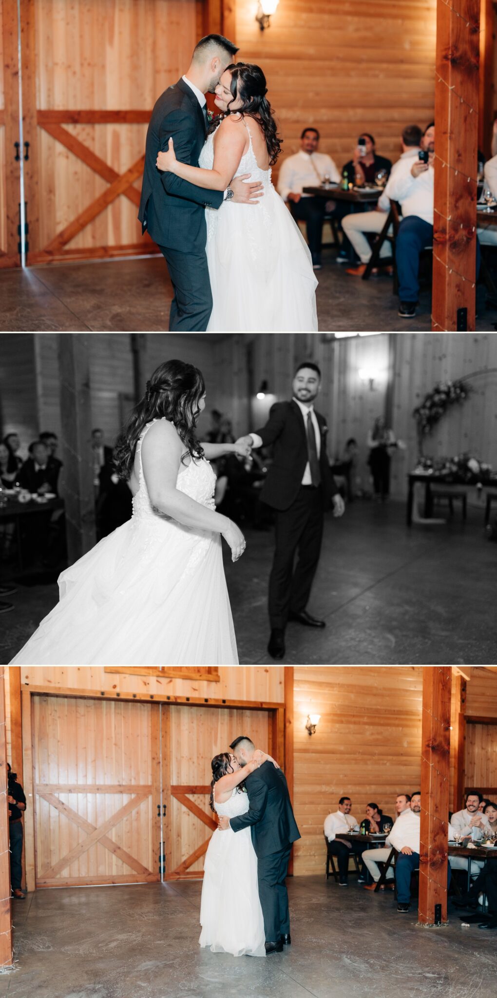 Lake arrowhead barn wedding