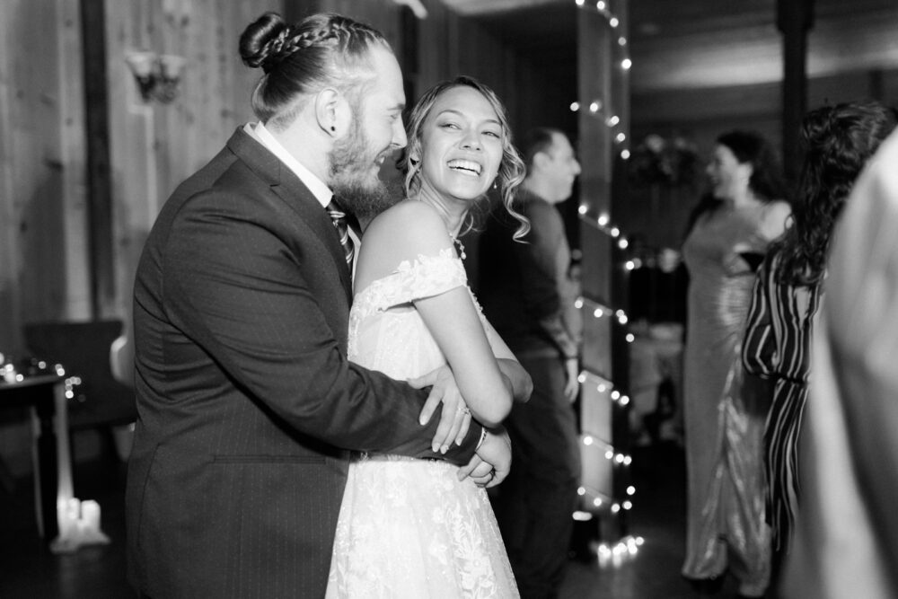 Reception dancing
