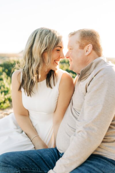 winter engagement in Long Beach