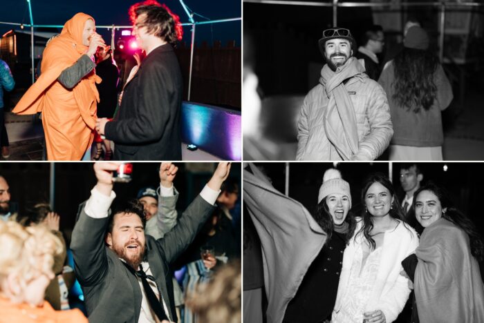 wedding reception dancing