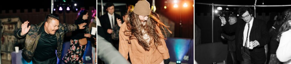 wedding reception dancing