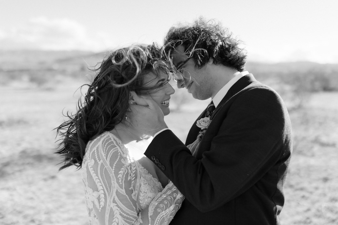 Hicksville trailer palace Joshua tree wedding